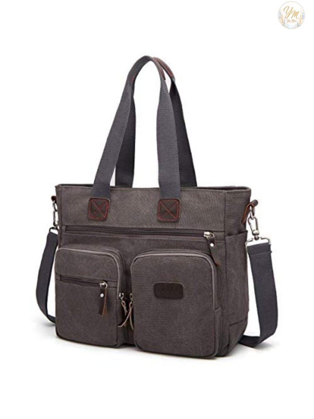 Canvas Satchel Top Handle Shoulder Bag Crossbody Tote Purse Travel Work